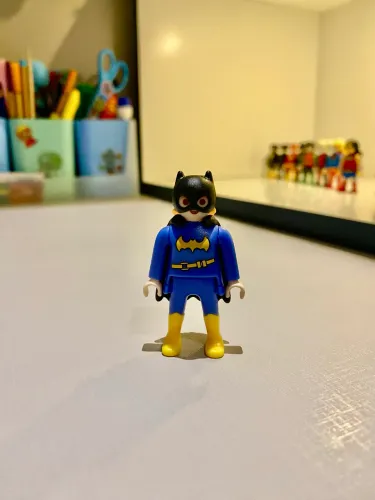 Batgirl, playmobil dc, kinder ovo
