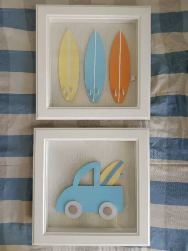 Quadros decorativos para quarto de bebê