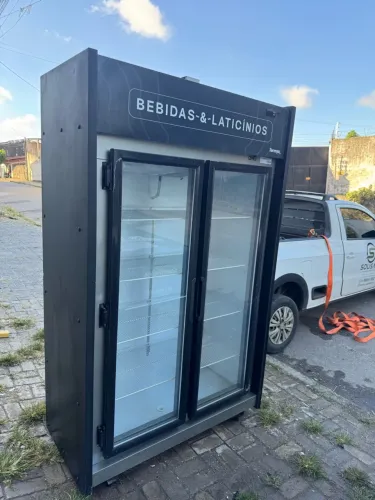 Refrigerador 2 portas semi-novo estado de novo