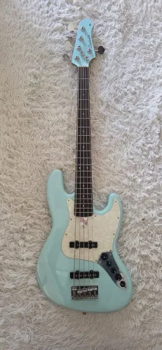 Baixo 5 cordas Studebaker Daytona Ativo TOP DE LINHA (MUITO NOVO) Fender Jazz Bass