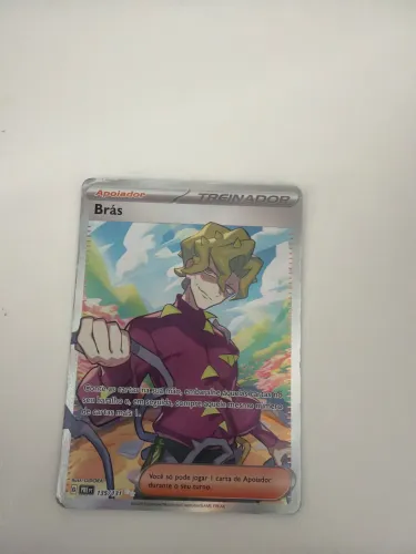 Carta Pokémon apoiador Brás