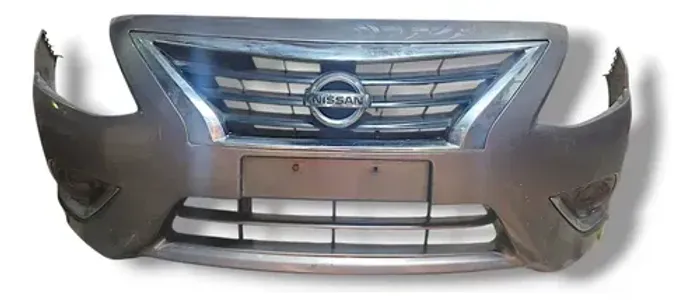 Parachoque Nissan Versa 2015 20 Original Com Detalhe Marron