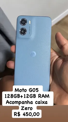 MOTO G05 128gb + 12 de RAM