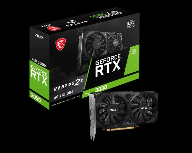 Placa de Vídeo RTX 3050 MSI VENTUS