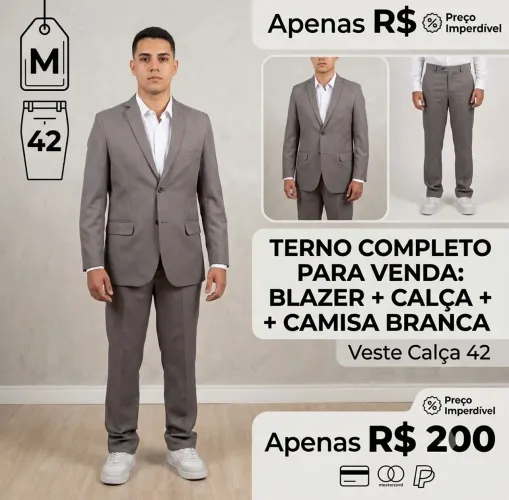 Terno tamanho 42