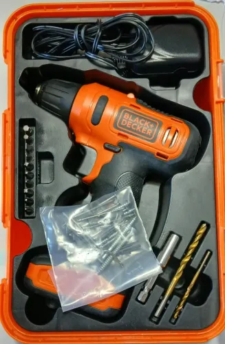 Parafusadeira E Furadeira 10mm 12v Black+decker Ld12sp