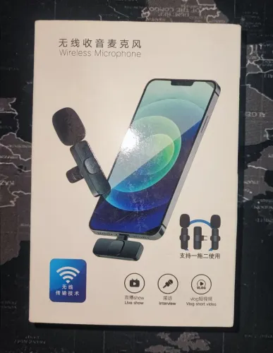 Microfone Lapela