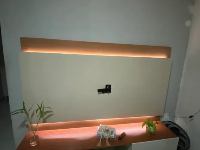 Rack + painel em perfeito estado medindo 2,18
