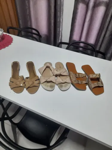 Sandálias e sapatos seminovos Tm41 feminino