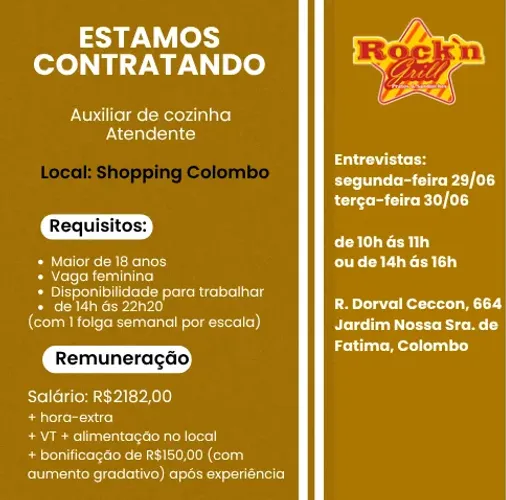Vagas Shopping Colombo