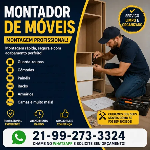 Montador de Móveis Profissional | Guarda-Roupa e Armários