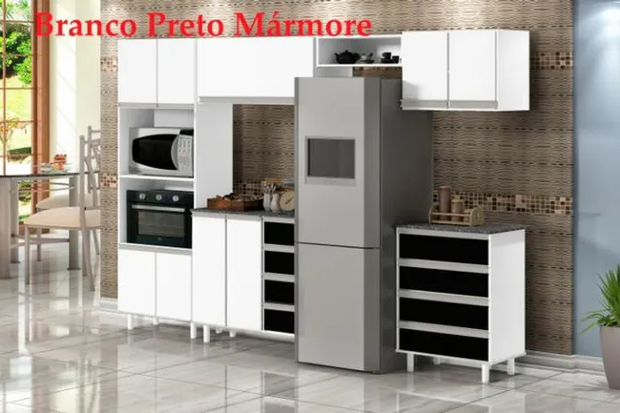 Novo cozinha completa modelo Real = Frete gratis