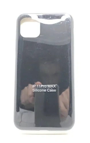 Capa Case de Silicone Para Iphone 11 Pro Max Preta Anti-Shock Produto Novo na Embalagem