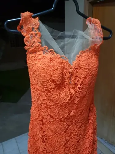 Vestido Festa Laranja