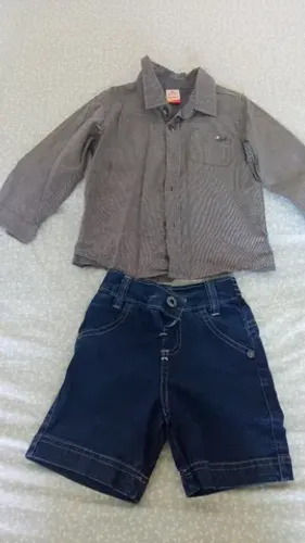 Roupa social de menino. Ver tamanho e valor na descrição