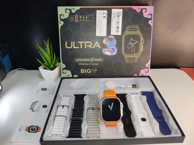 Smartwatch Ultra 3 | Garantia | Pronta Entrega