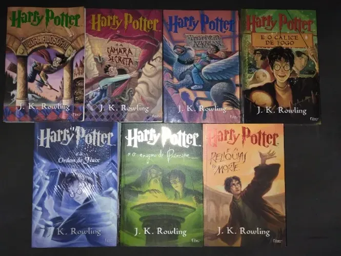 Kit livros Harry Potter