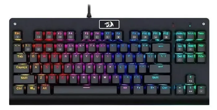 Teclado Gamer Redragon Dark Avenger Outemu Blue com luz RGB