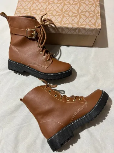 Bota Coturno Feminino 