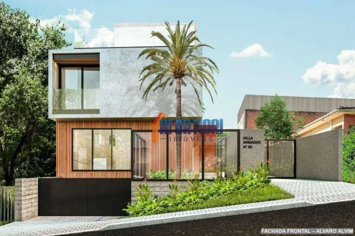 Sobrado com 3 dormitórios à venda, 233 m² por R$ 2.134.796,46 - Campina do Siqueira - Curi