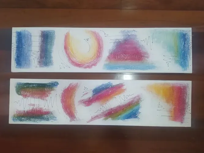 Quadro abstrato 1,20 X 0,30