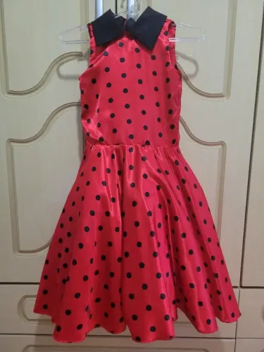 Vestido/Fantasia Lady Bug