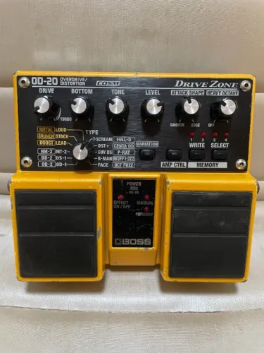 Pedal Boss Od-20 Overdrive/distortion(drive Zone) - Todos os tipo de drive e distortion!!