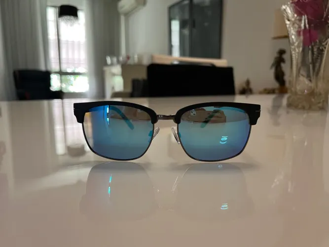 Óculos de Sol Hurley Masculino/Unissex - Lente Espelhada Azul