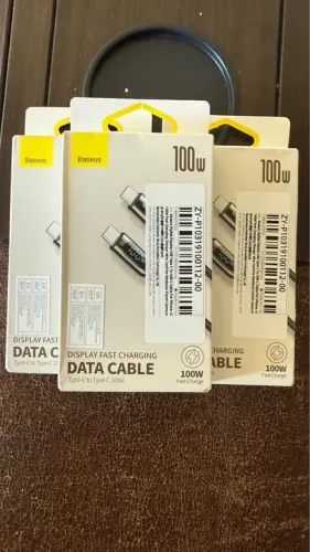 Baseus-Cabo USB Tipo C display Digital 