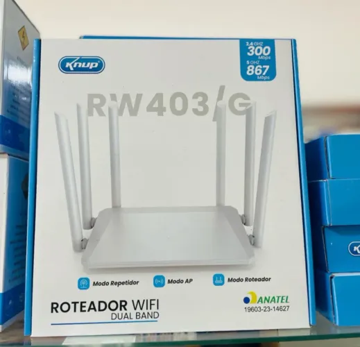 Roteador Dual Band - gigabit