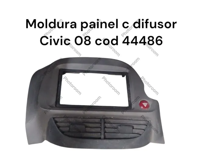 moldura painel civic 08 com difusor