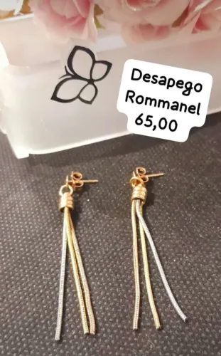 Brinco Desapego Rommanel - Elegância e Charme