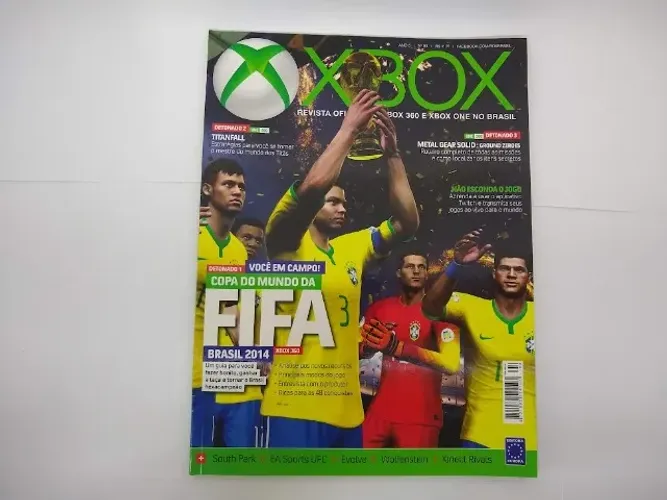 Revista Xbox N. 93 Ano 8: Copa Do Mundo Da Fifa Brasil 2014