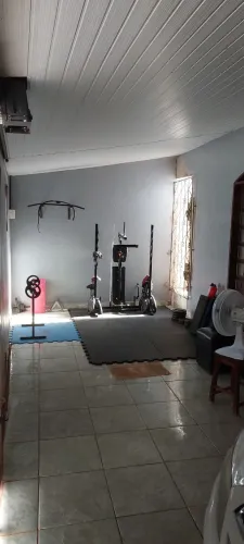 Estação mixta para Treino em Casa não tem mais as anilhas.