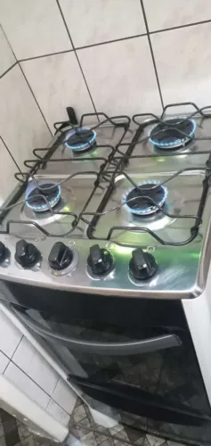 fogao usado *LEIA ANTES * em otimo estado acend aut 4 bocas ( nao troco ) leia anuncio