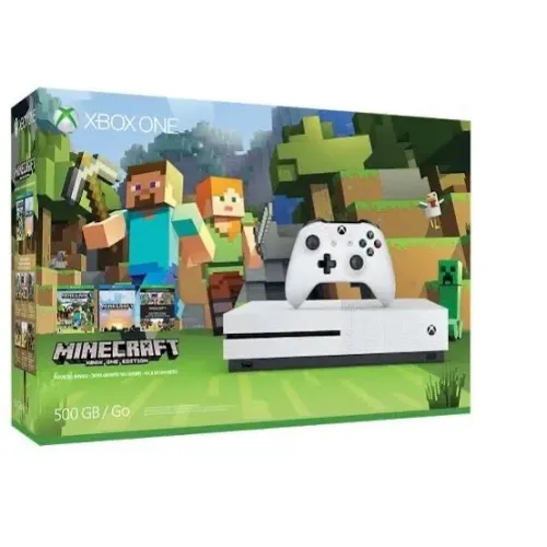 xbox one edição minecraft 500gb 
