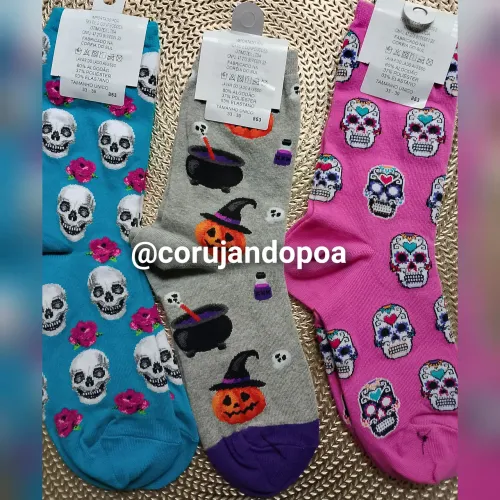 Meias Halloween unissex 33-39