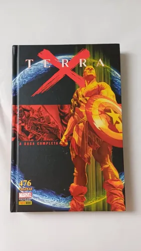 Livro de caçadora X Terra - A saga completa Marvel