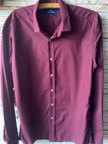 Camisa Social vinho