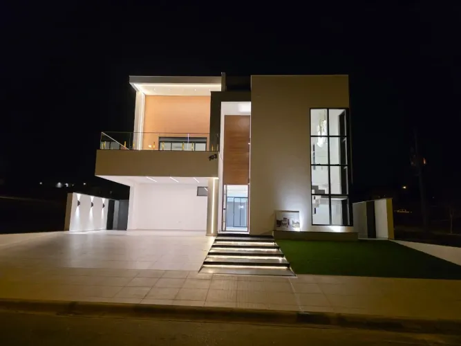 Casa Condomínio Vargem Grande Paulista, 409m2 terreno, 330m2 construção, 04 suítes, 06 vag