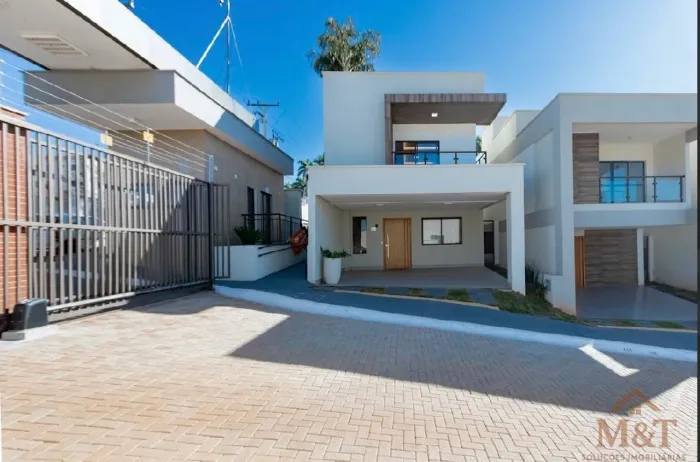 Condomínio fechado de sobrados Condomínio Villagio Di Capri com 3 suítes Aparecida de Goiâ