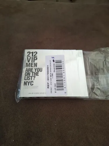 Perfume 212 VIP MEN, CAROLINA HERRERA, 7,5ml