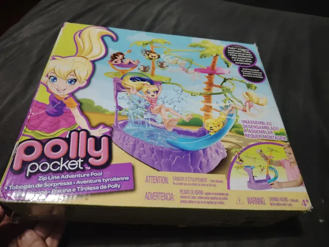 Polly pocket - piscina e tirolesa