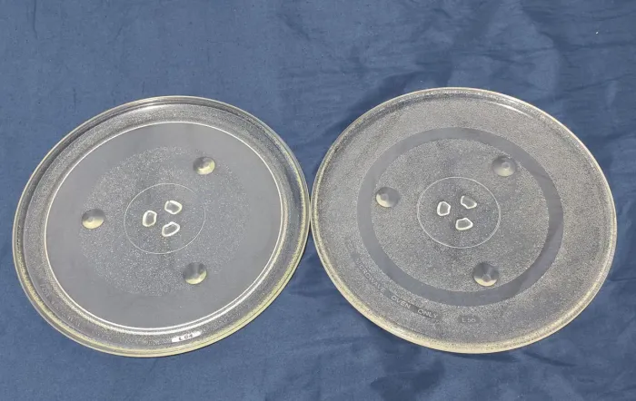 Pratos de Vidro Giratórios para Micro-ondas