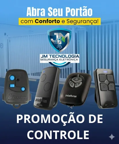 Promoção de controle para seu portão eléctrico 
