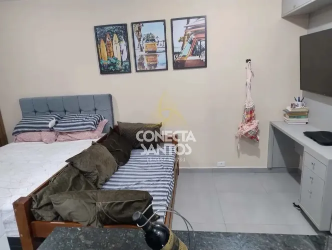Kitnet Ponta da Praia, Santos R$ 308 mil Cod: 1575