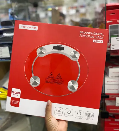 Balança digital até 180 kg - Entrega a domicílio 