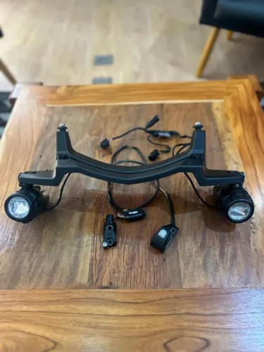 Par Farol Auxiliar Milha Bmw Gs 1250 Gs 2019-2023 Original 