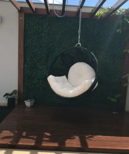 Balanço Folhas de corda