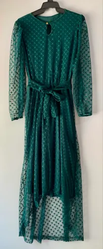 Vestido Longo Mullet